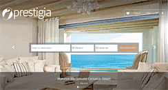 Desktop Screenshot of prestigia.com